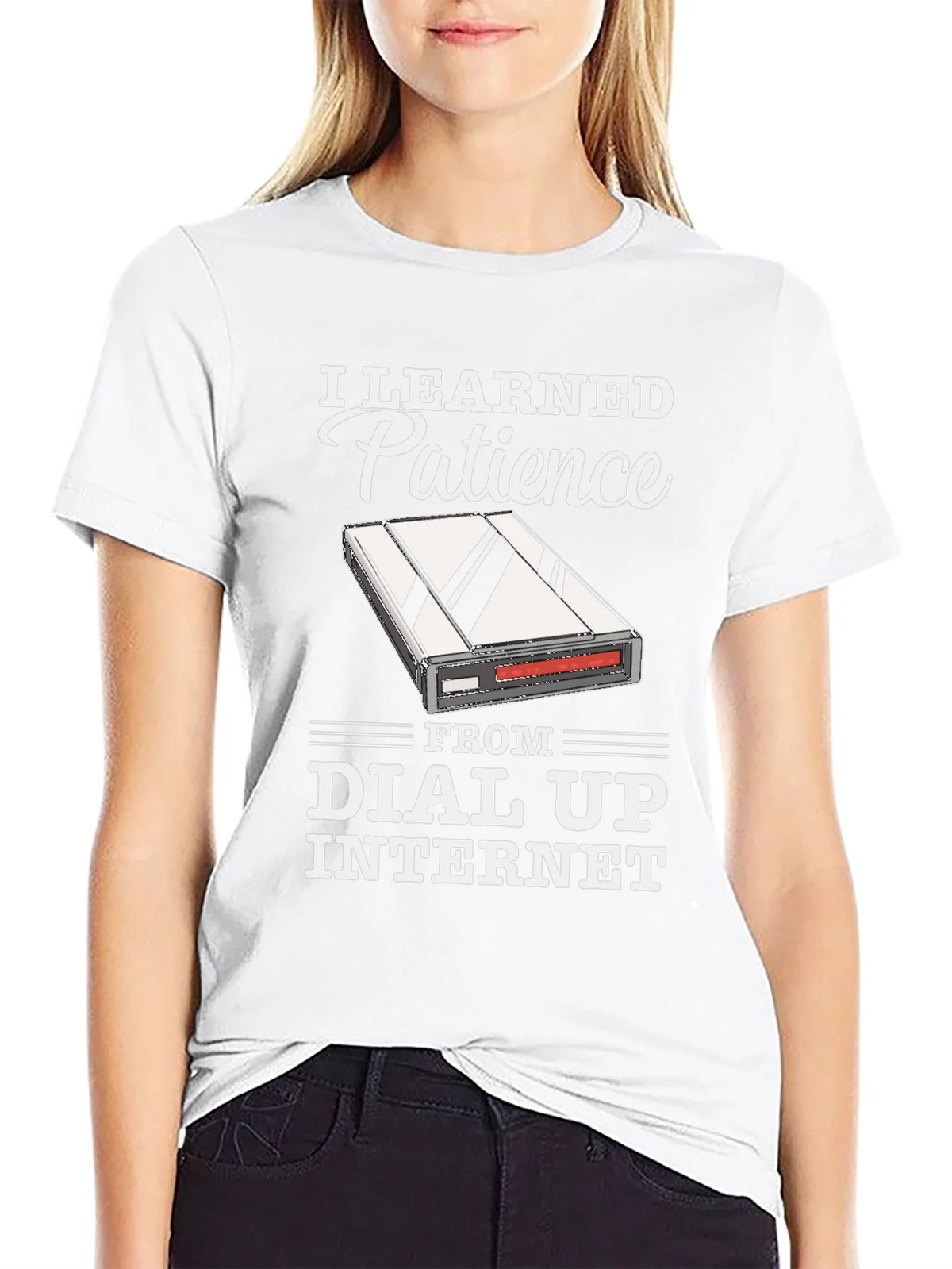 I Learned Patience From Dial Up Internet T-Shirt product image 8