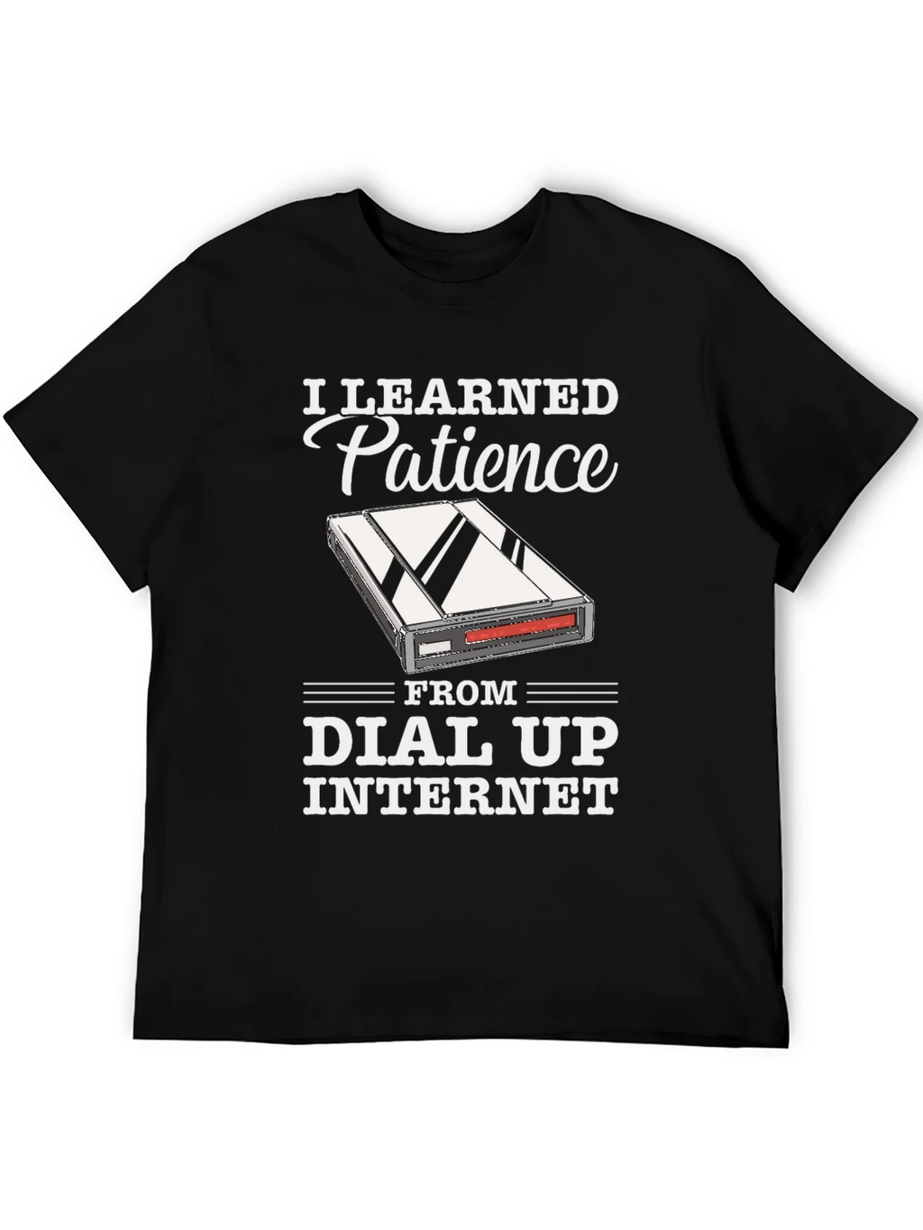 I Learned Patience From Dial Up Internet T-Shirt product image 5