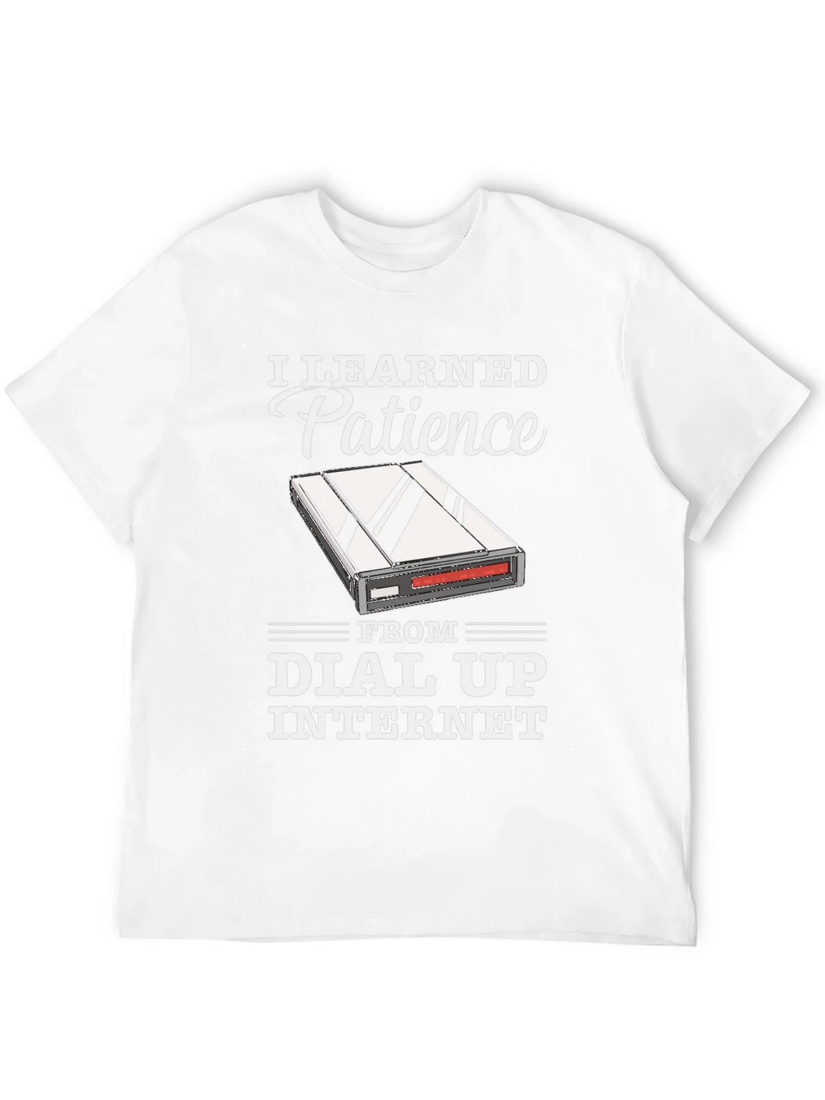 I Learned Patience From Dial Up Internet T-Shirt product image 11