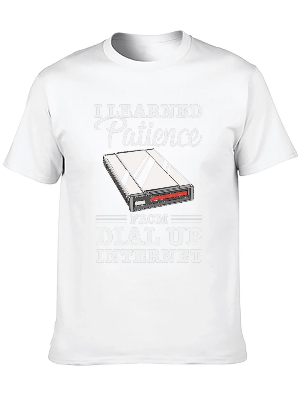 I Learned Patience From Dial Up Internet T-Shirt product image 9