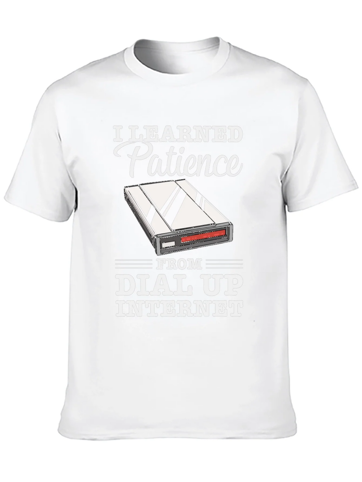 I Learned Patience From Dial Up Internet T-Shirt product image 9