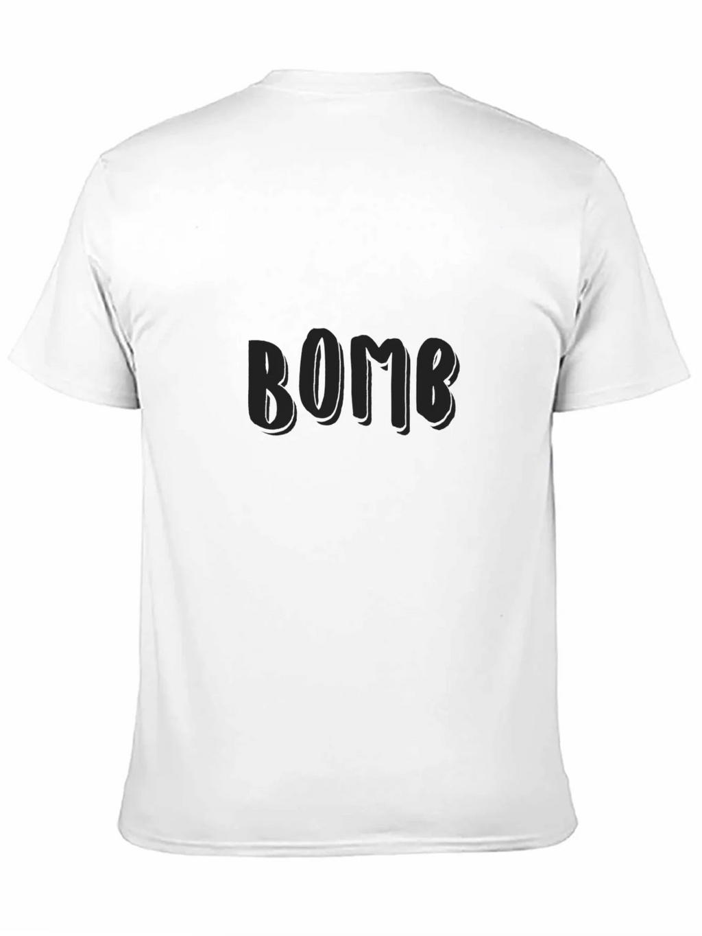 Black BOMB Graphic T-Shirt for Casual Wear product image 10