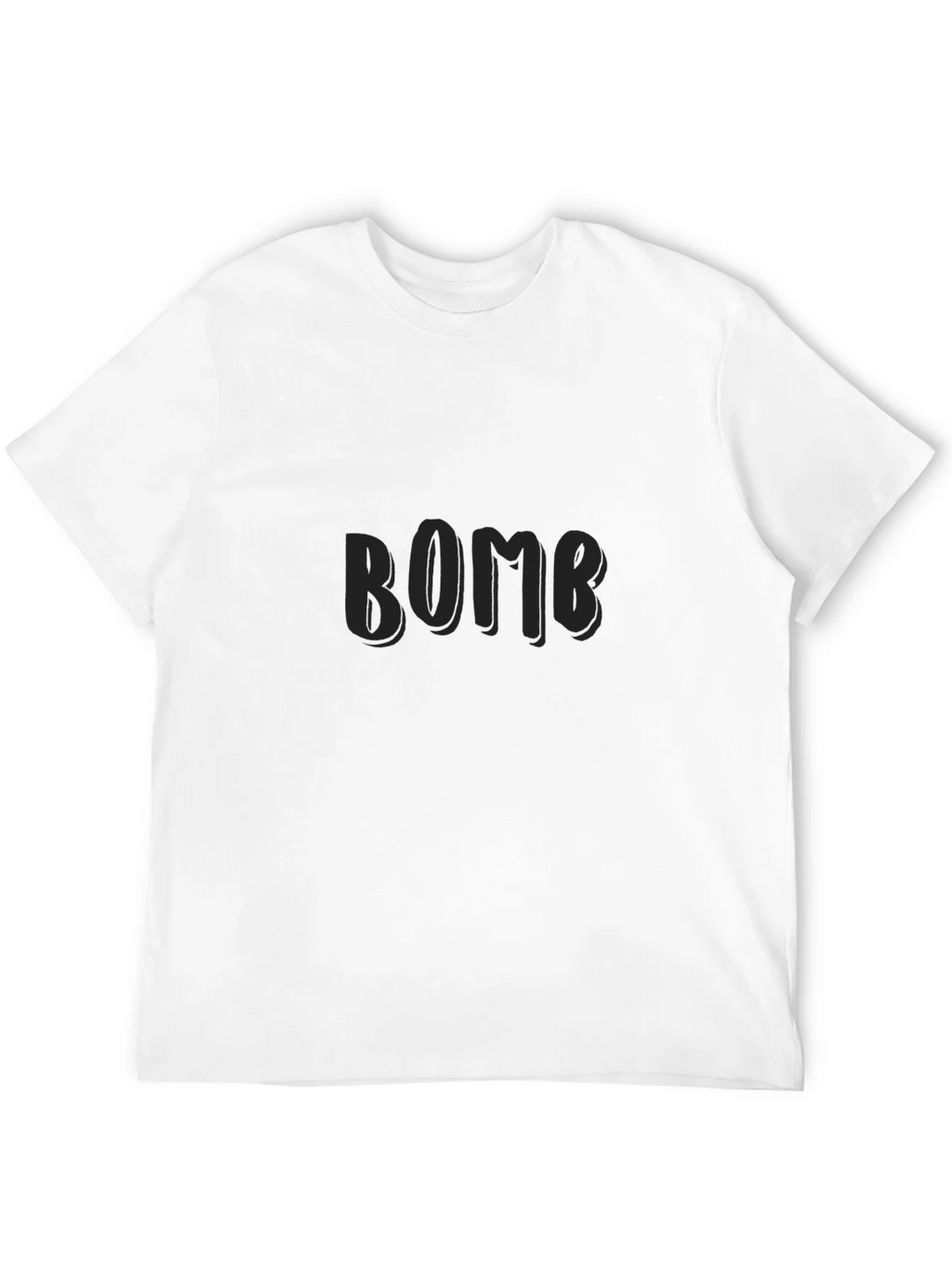 Black BOMB Graphic T-Shirt for Casual Wear product image 11