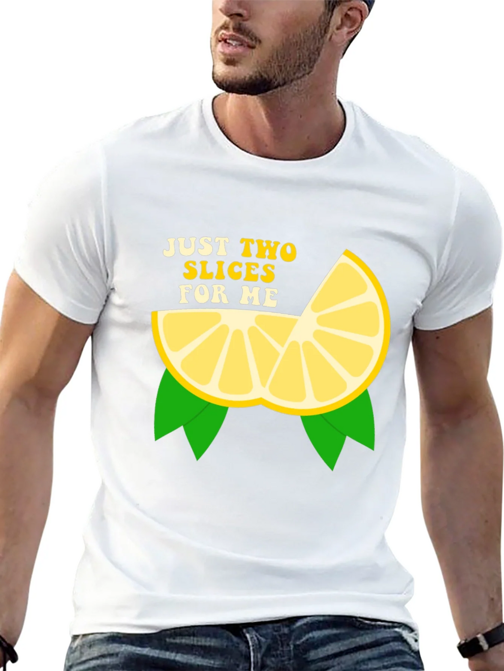 Just Two Slices T-Shirt - Lemon Graphic Tee product image 12