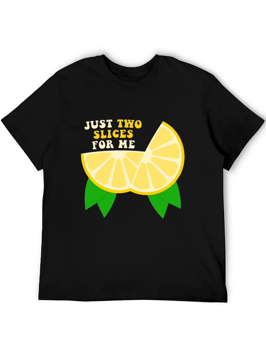 Just Two Slices T-Shirt - Lemon Graphic Tee product image 5