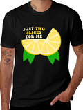 Just Two Slices T-Shirt - Lemon Graphic Tee product image 1