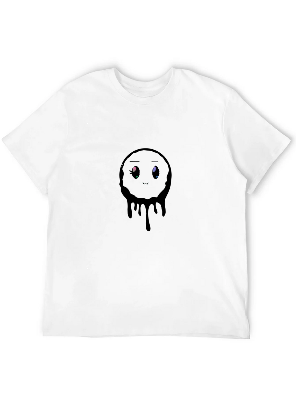 Melting Emotion Graphic Black T-Shirt product image 11