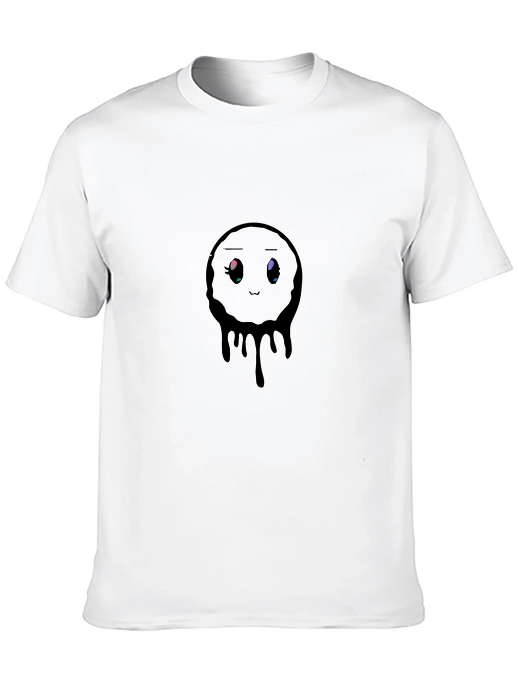 Melting Emotion Graphic Black T-Shirt product image 9