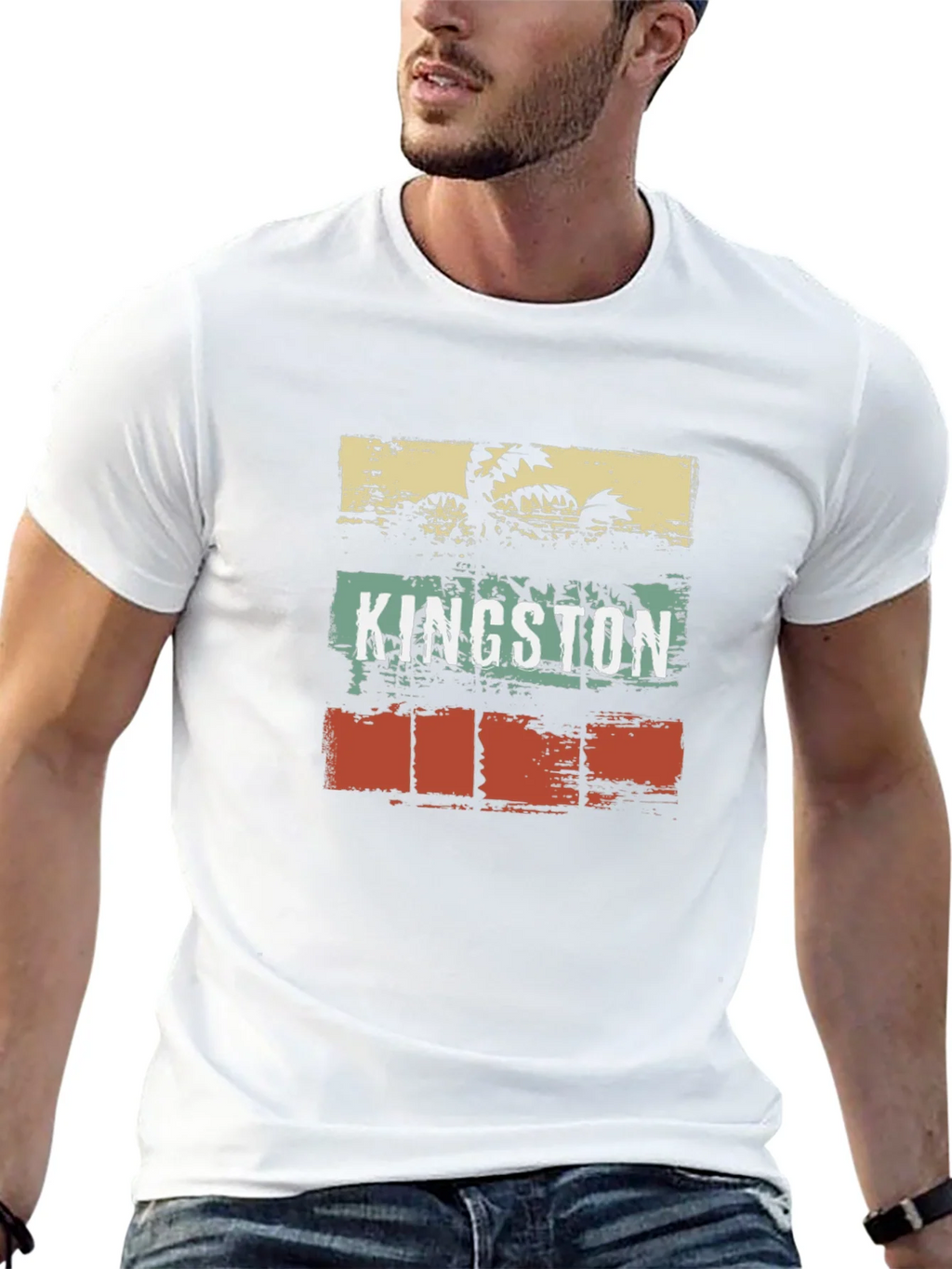 Kingston Retro Palm Tree T-Shirt product image 12