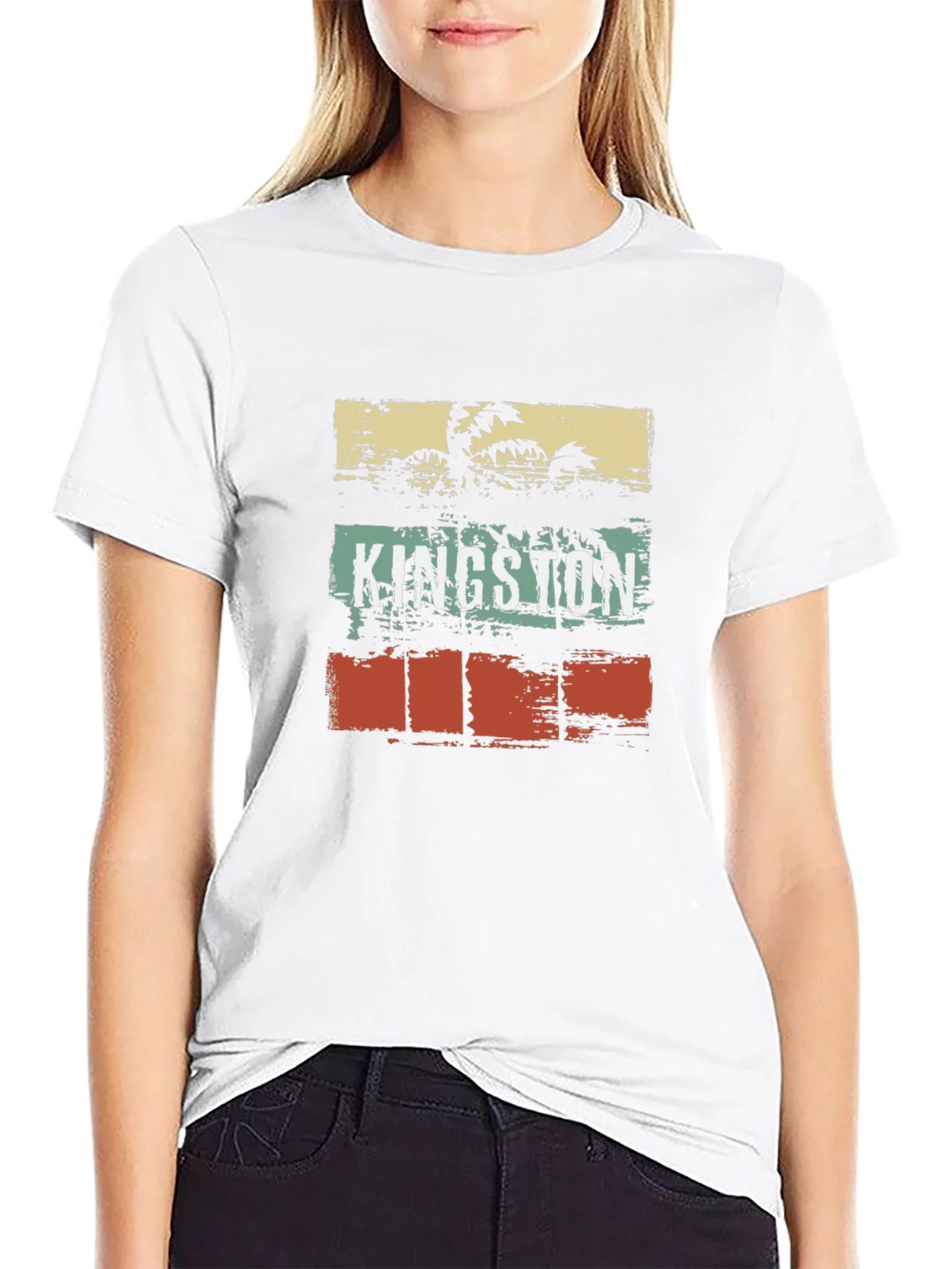 Kingston Retro Palm Tree T-Shirt product image 8