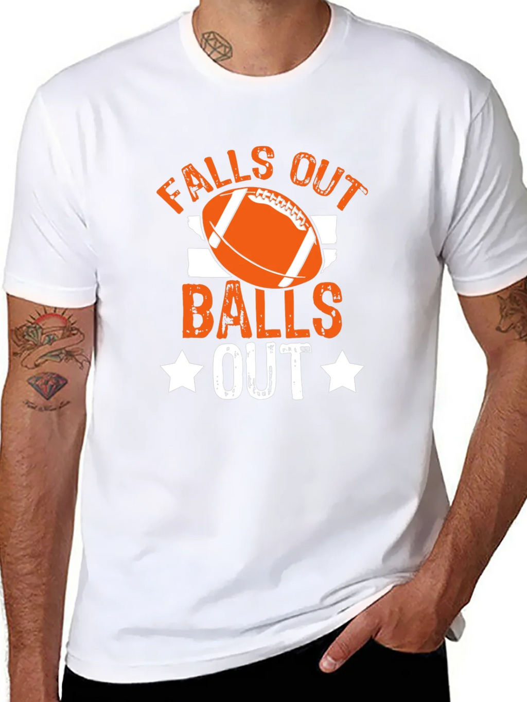 Falls Out Balls T-Shirt product image 7