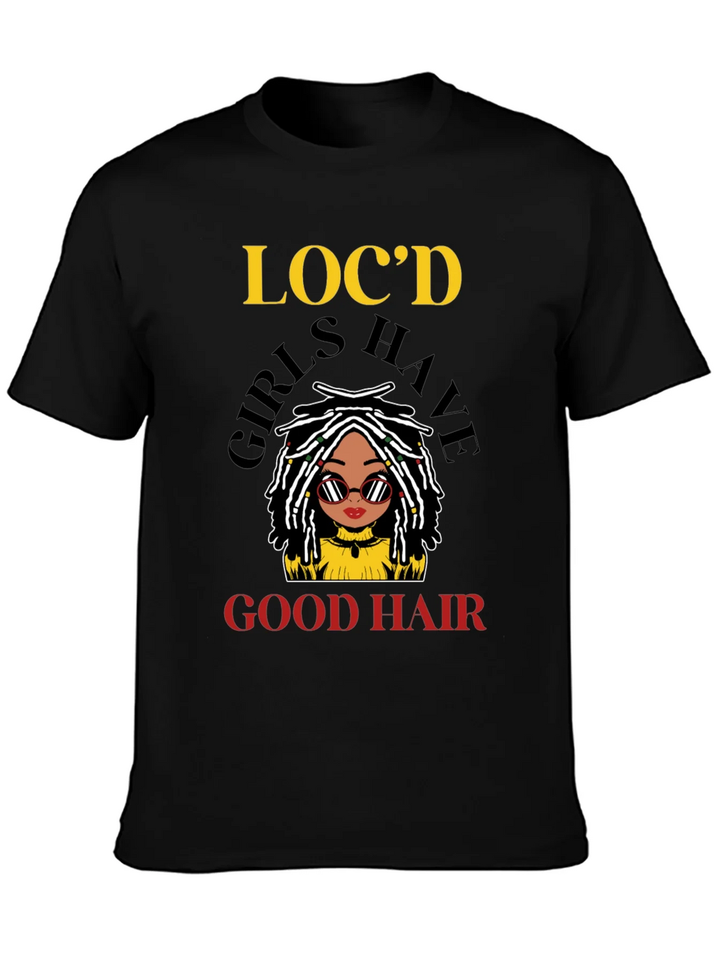 Locd Girls Good Hair Graphic Tee product image 3