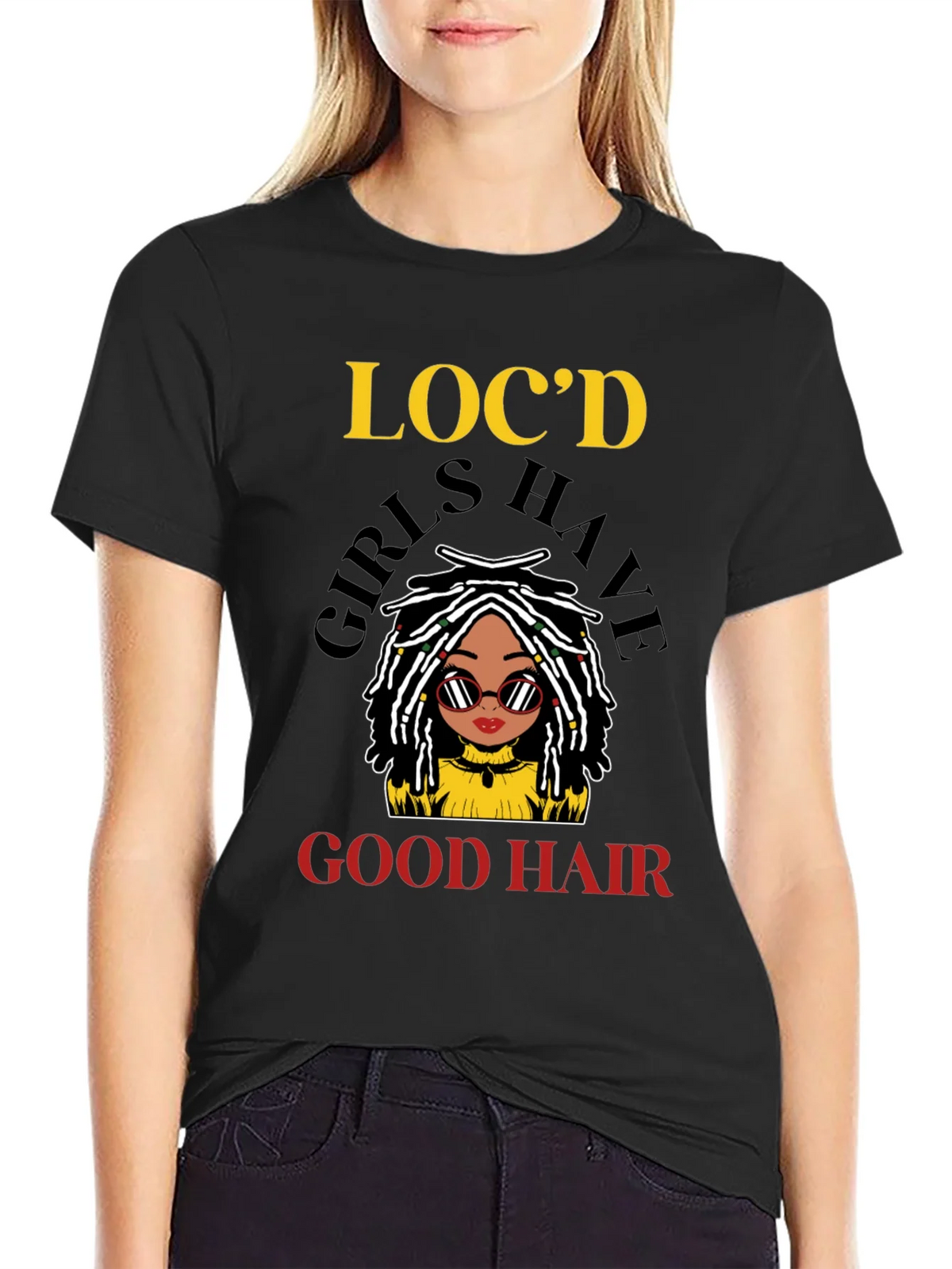 Locd Girls Good Hair Graphic Tee product image 2