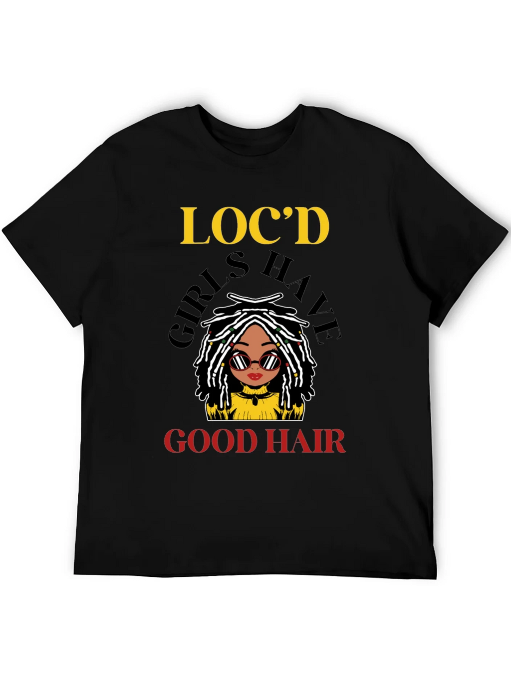 Locd Girls Good Hair Graphic Tee product image 5