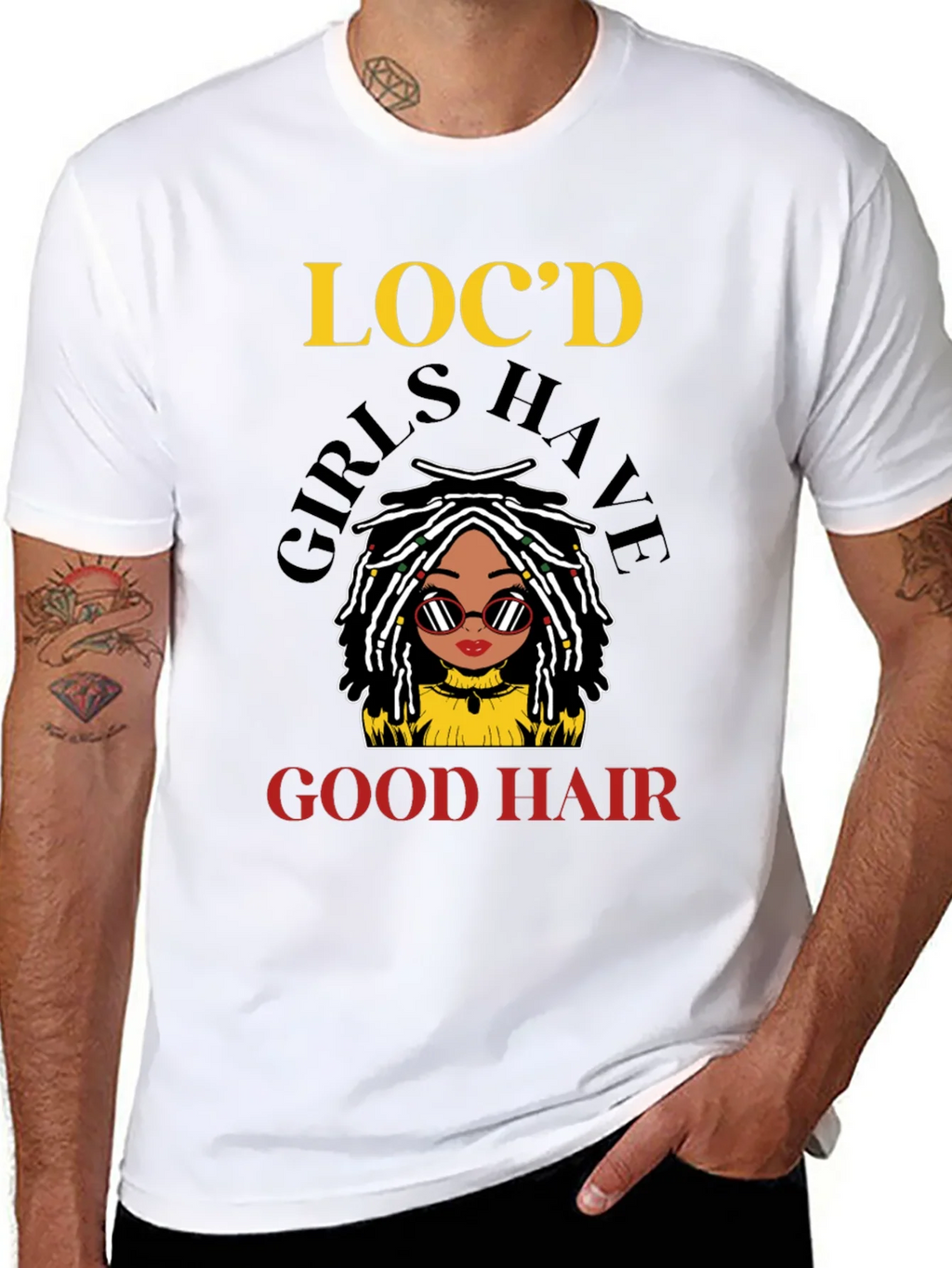 Locd Girls Good Hair Graphic Tee product image 7