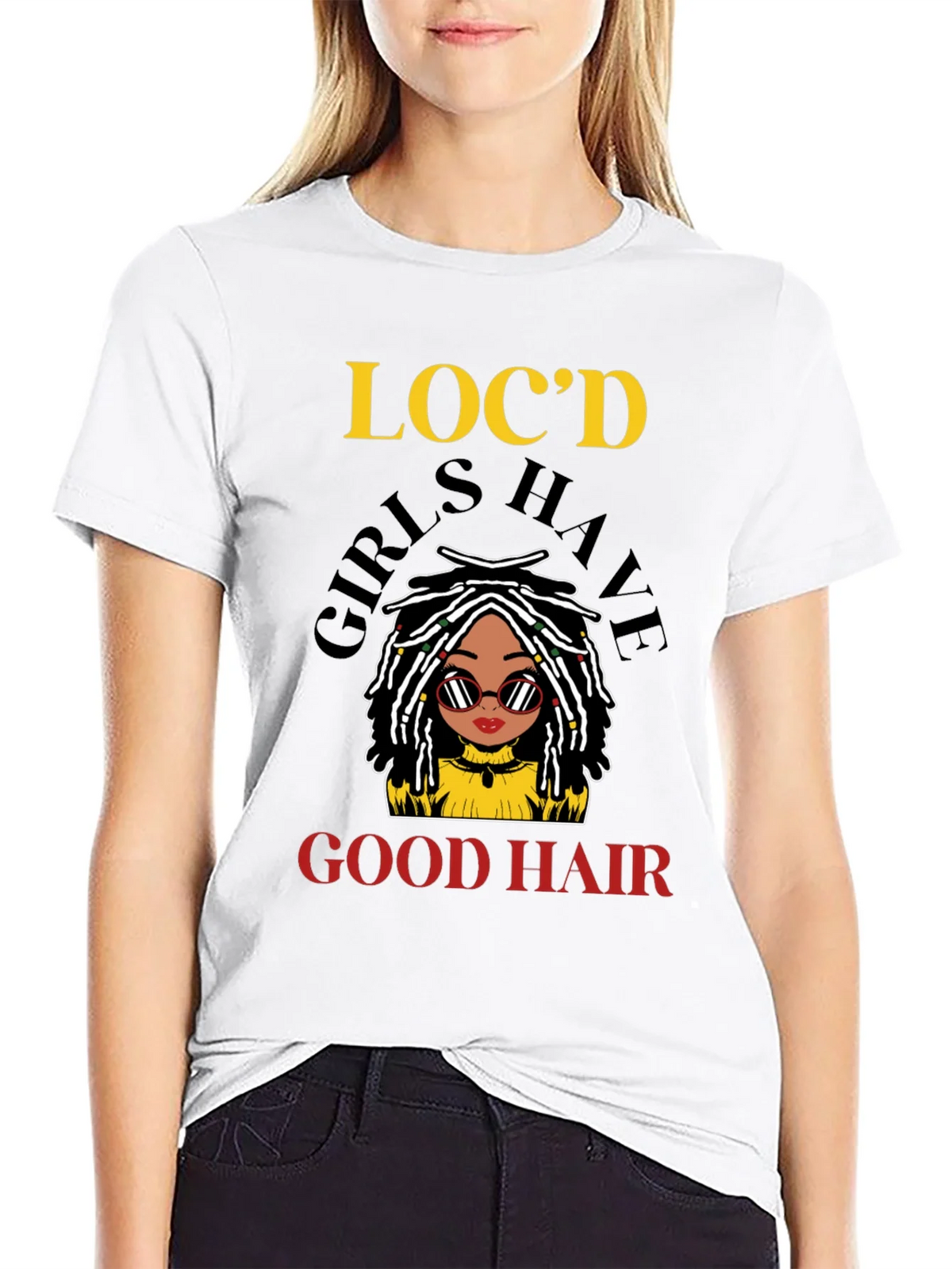 Locd Girls Good Hair Graphic Tee product image 8
