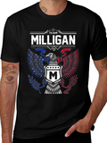 Team Milligan Patriotic Eagle Graphic T-Shirt product image 1