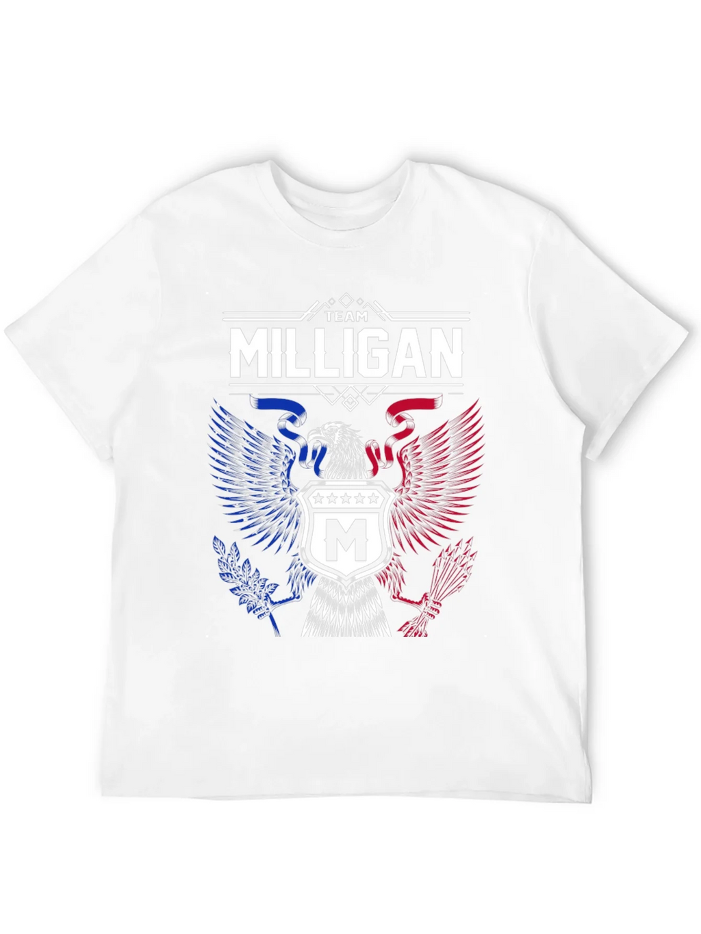 Team Milligan Patriotic Eagle Graphic T-Shirt product image 10