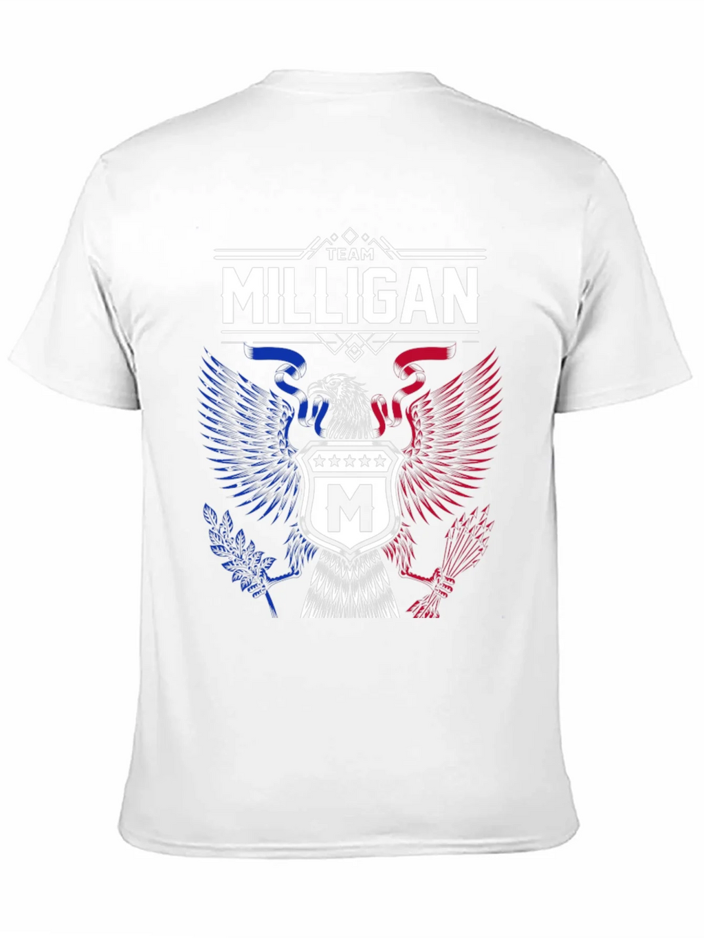 Team Milligan Patriotic Eagle Graphic T-Shirt product image 9