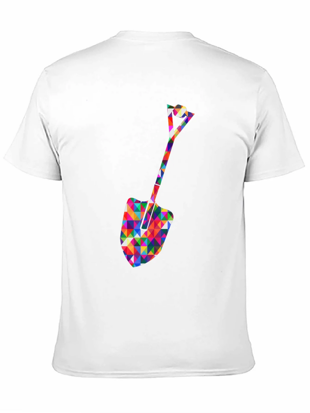Geometric Spade Graphic Tee - Stylish Crew Neck Shirt product image 10
