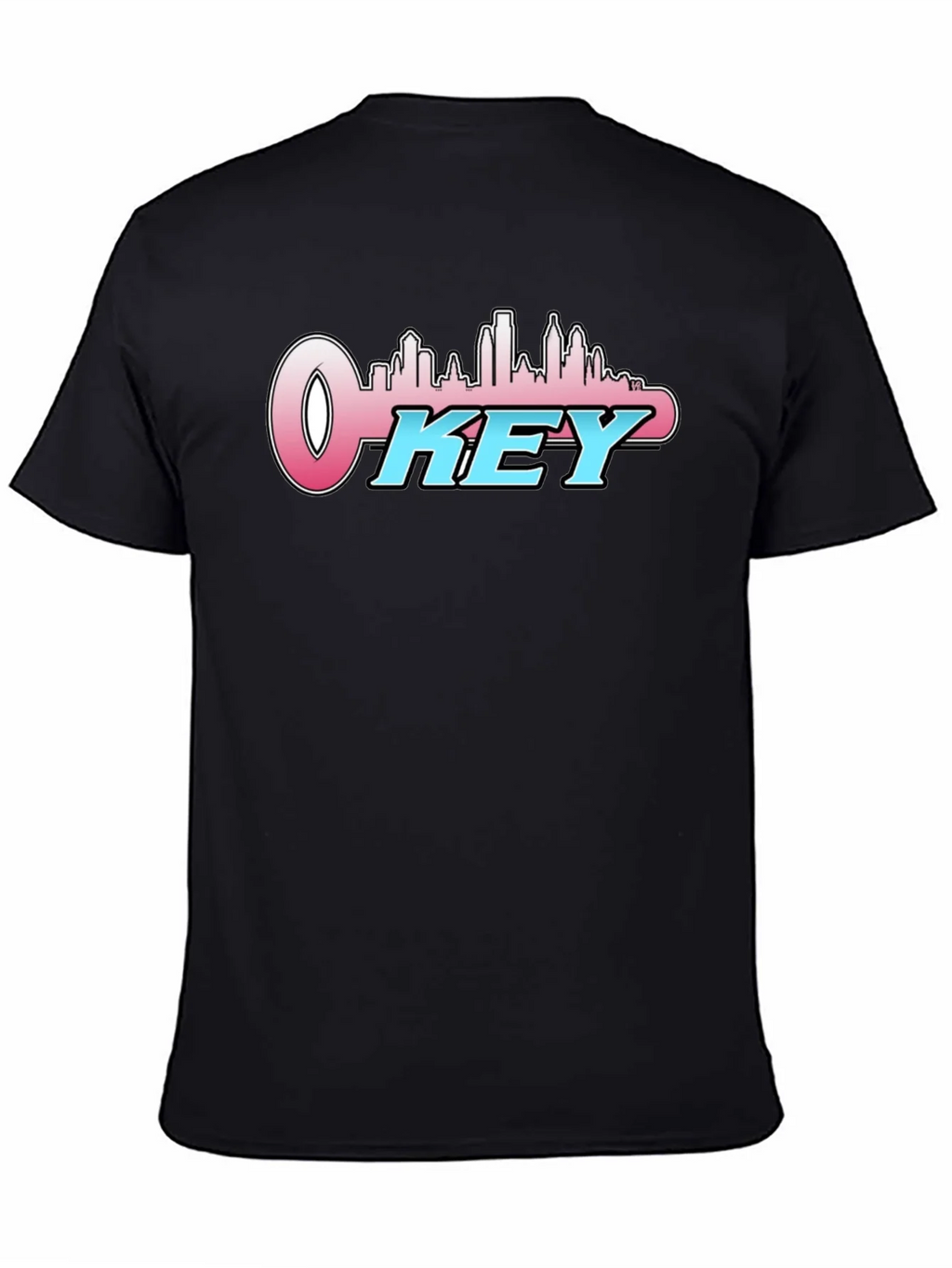 OKey City Skyline T-Shirt - Black product image 4