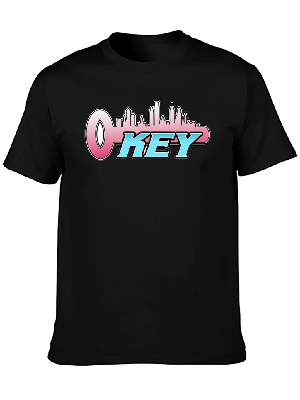 OKey City Skyline T-Shirt - Black product image 3