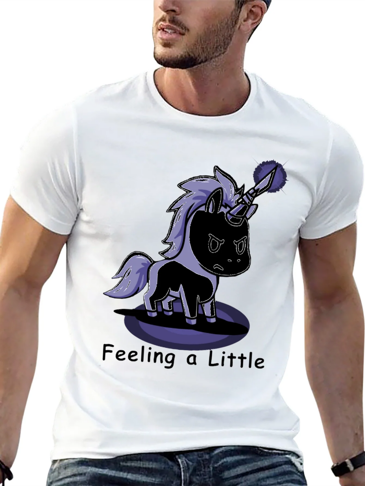 Feeling a Little Stabbed Unicorn T-Shirt product image 10