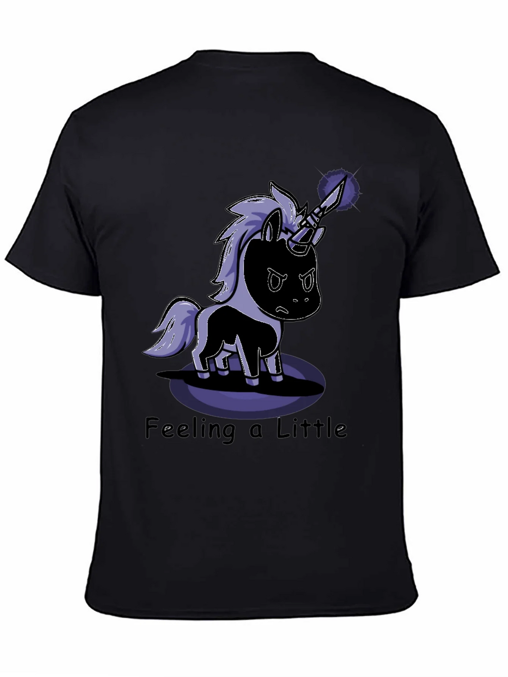 Feeling a Little Stabbed Unicorn T-Shirt product image 3