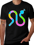 Colorful Snake Graphic Tee - Unique Design product image 1
