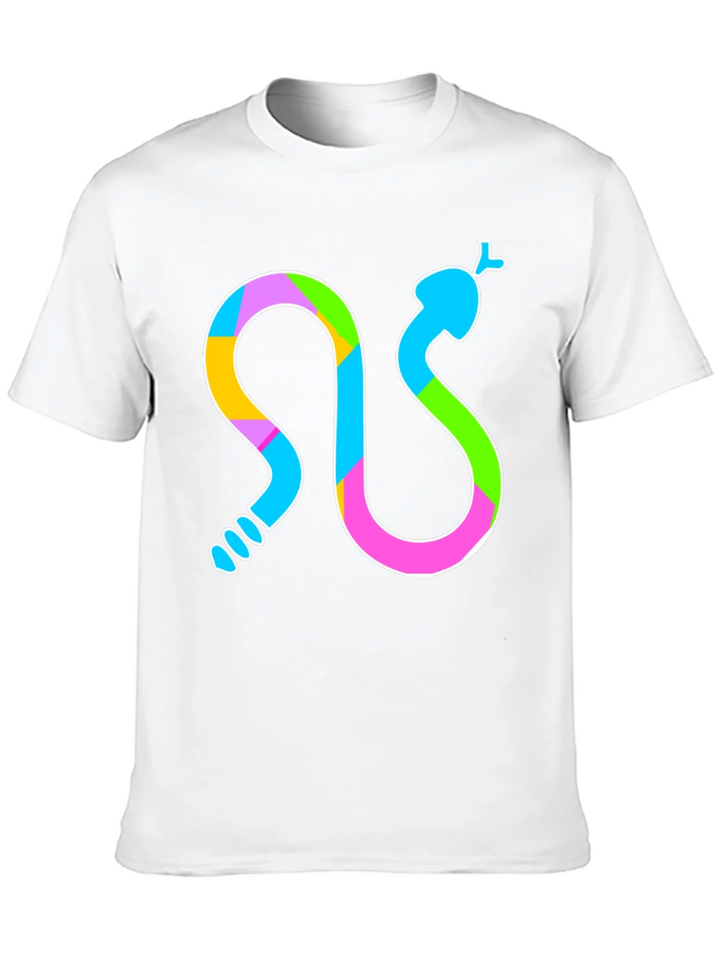 Colorful Snake Graphic Tee - Unique Design product image 7
