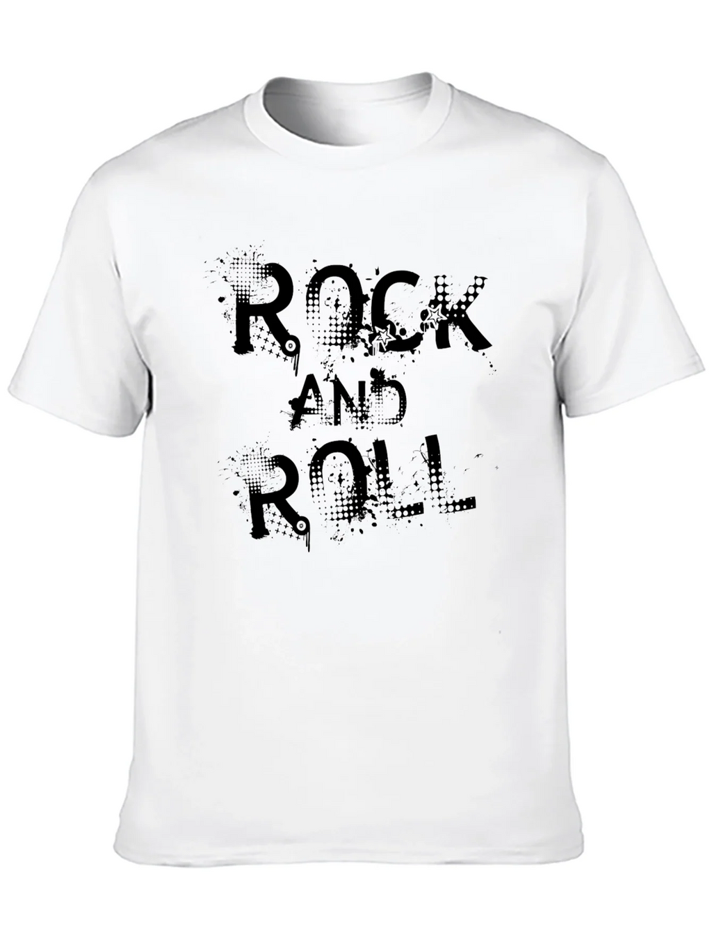 Rock and Roll Graphic Tee - Black product image 9