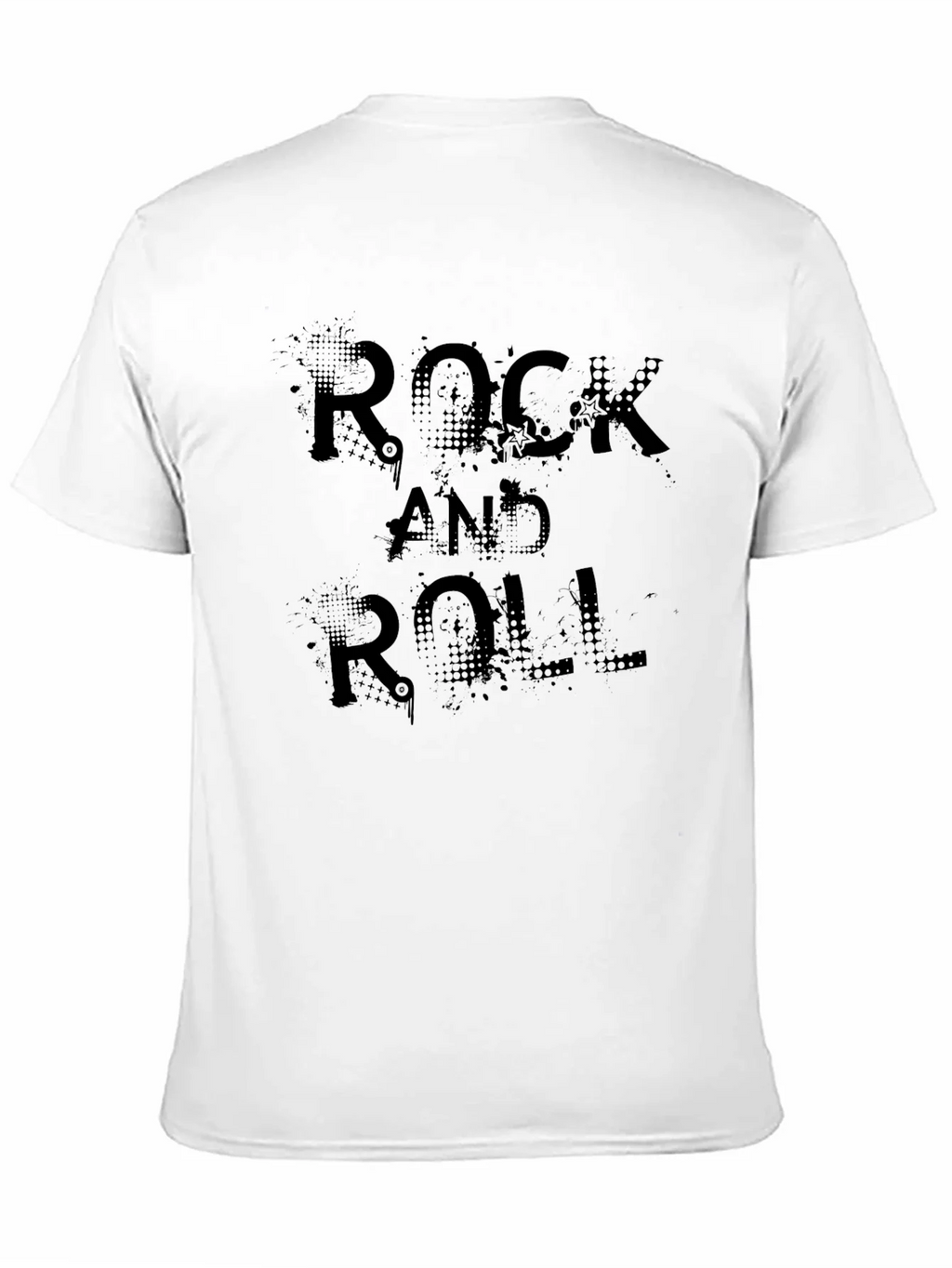 Rock and Roll Graphic Tee - Black product image 10