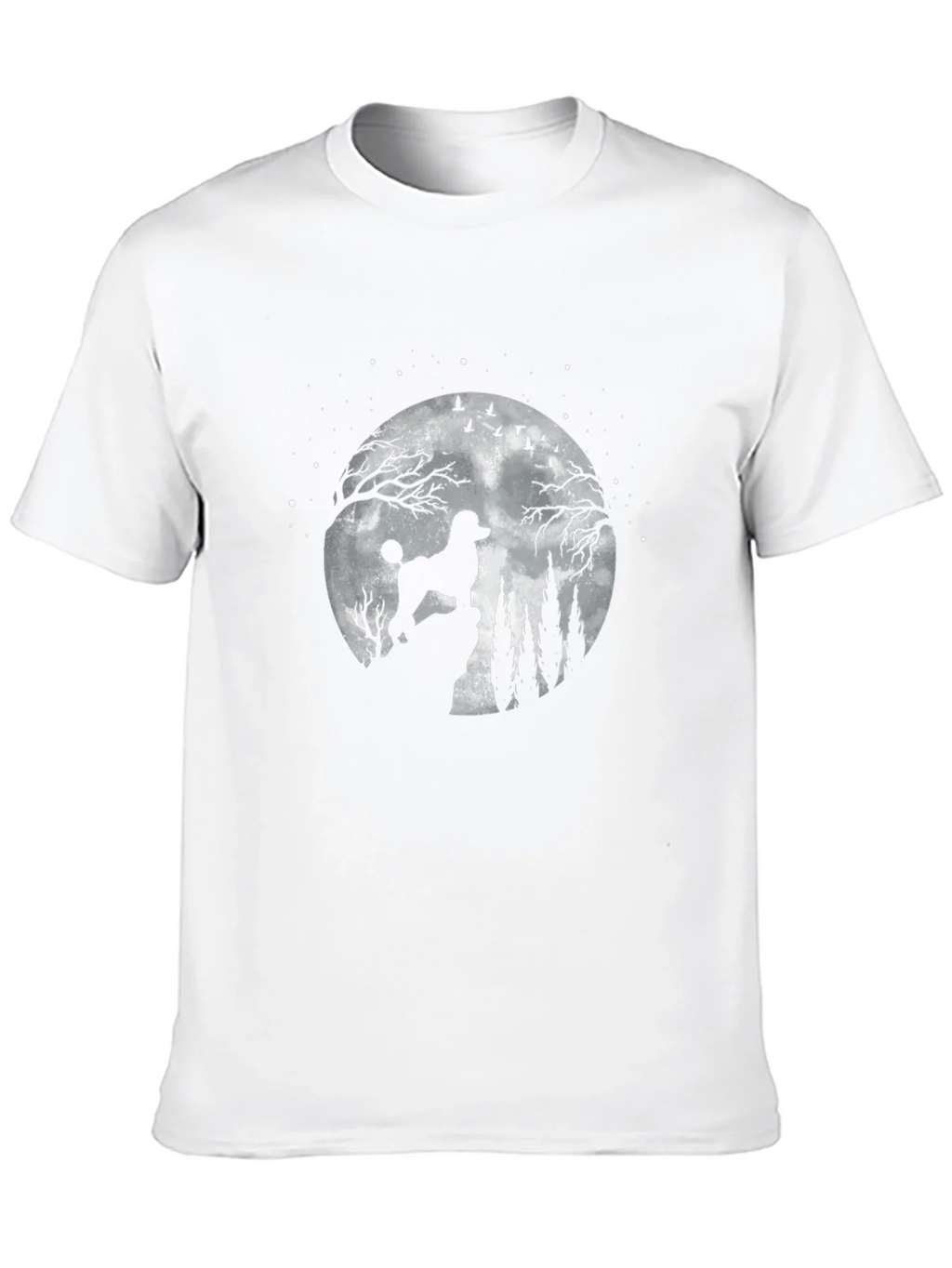 Poodle Moon Silhouette T-Shirt product image 9