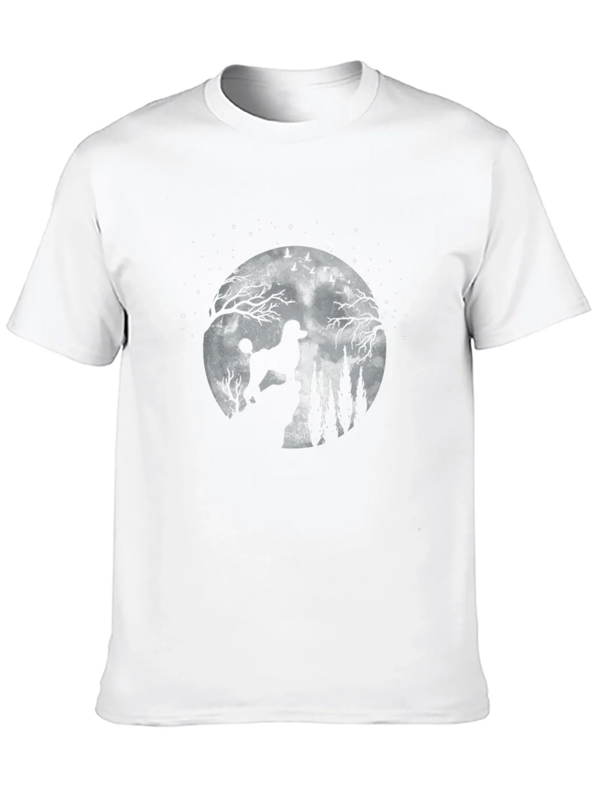 Poodle Moon Silhouette T-Shirt product image 9