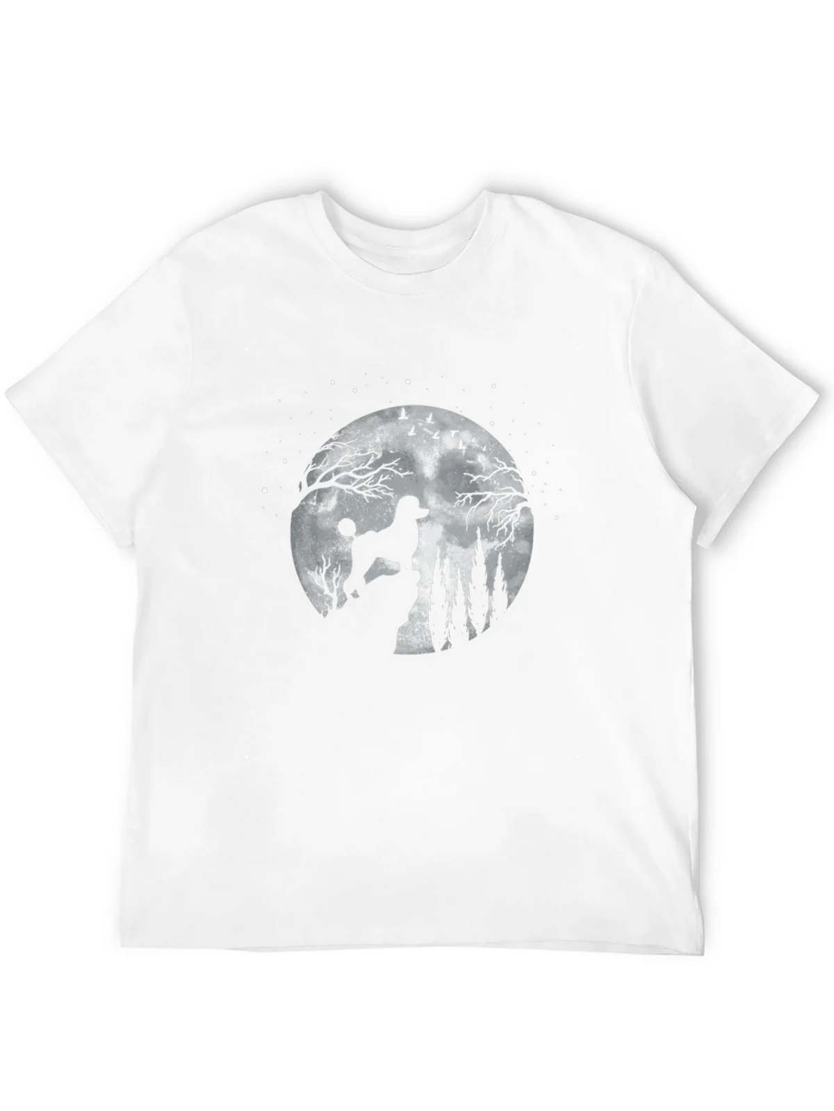 Poodle Moon Silhouette T-Shirt product image 11