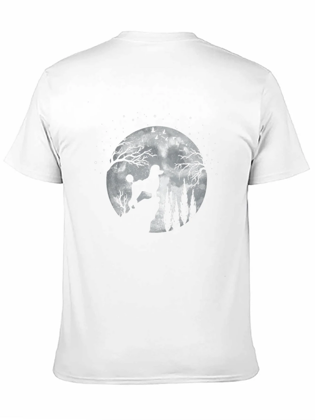 Poodle Moon Silhouette T-Shirt product image 10