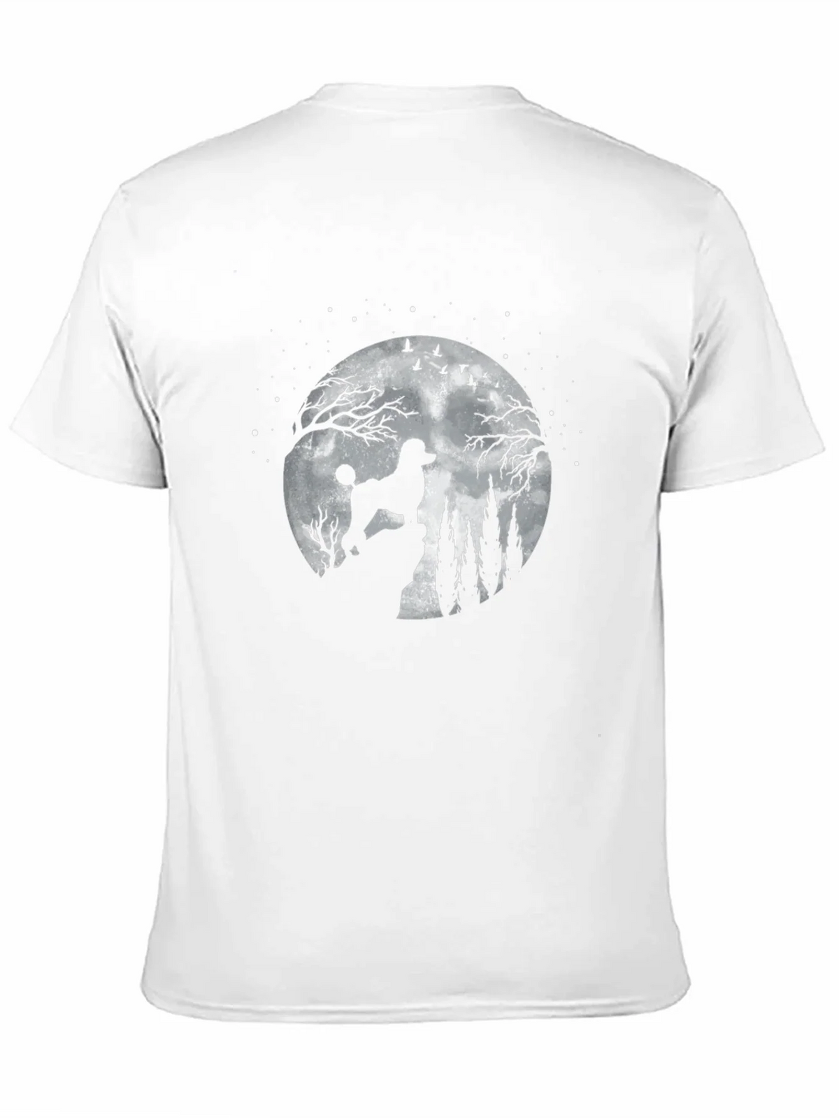 Poodle Moon Silhouette T-Shirt product image 10