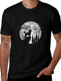 Poodle Moon Silhouette T-Shirt product image 1