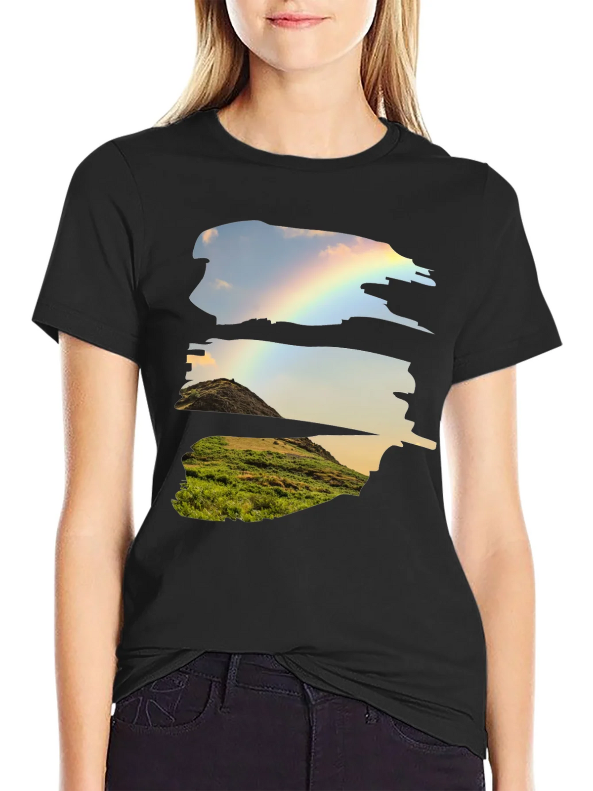 Rainbow Vista Graphic Tee product image 1