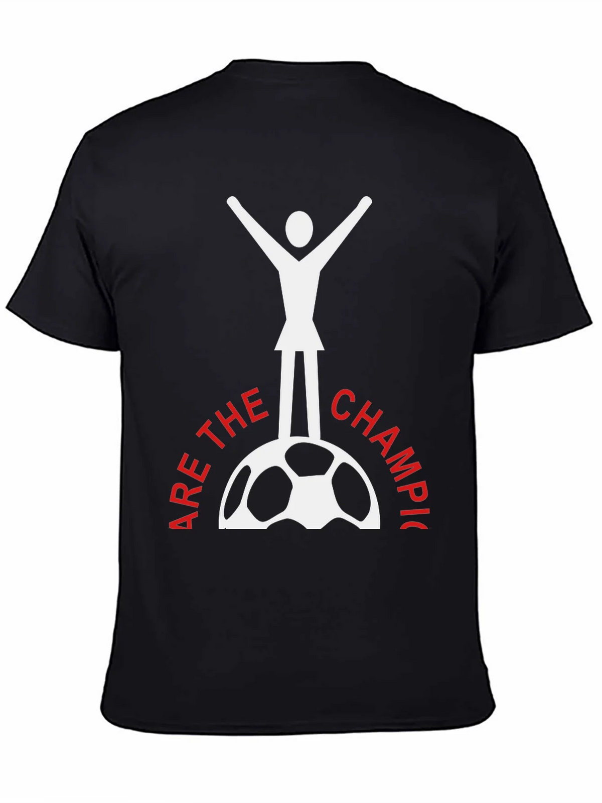Champions Soccer T-Shirt - Black Tee product image 4