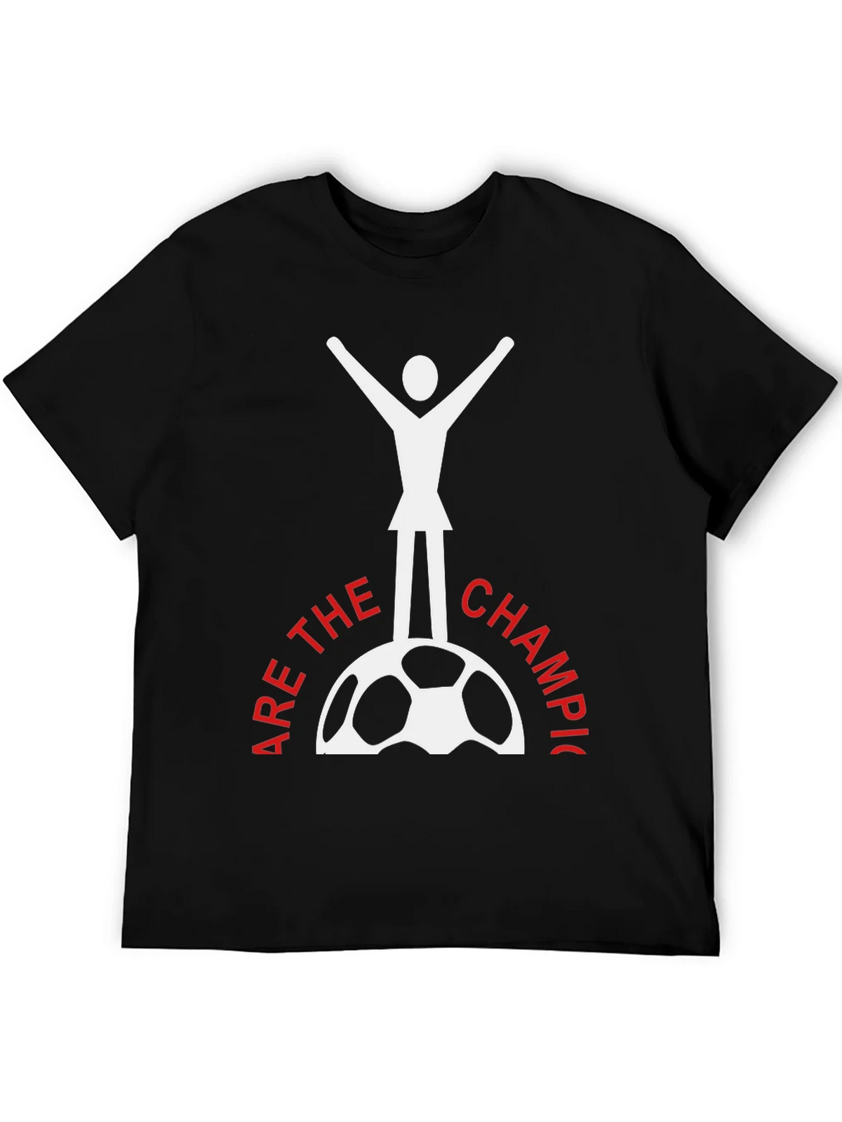 Champions Soccer T-Shirt - Black Tee product image 5