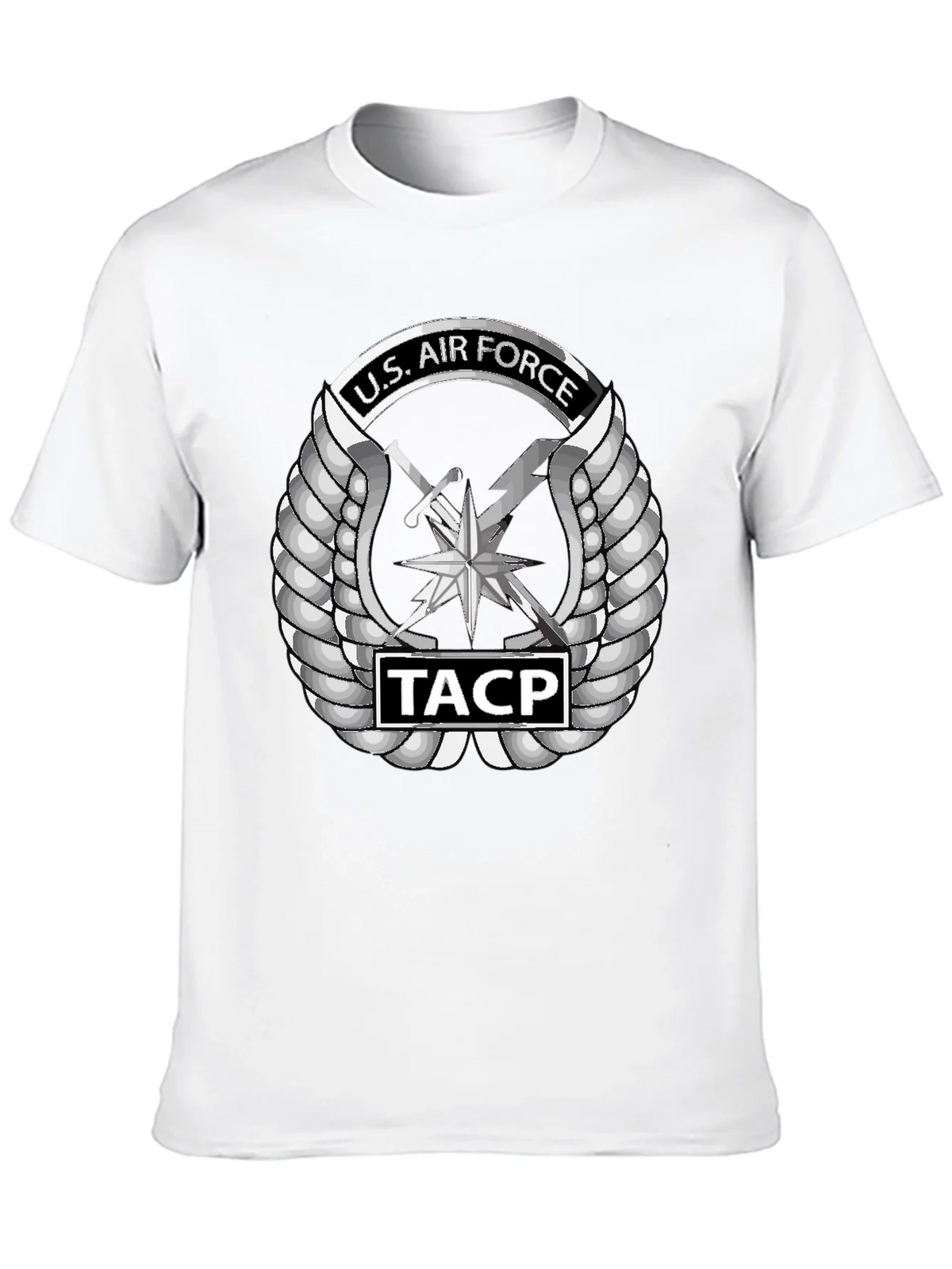 U.S. Air Force TACP Emblem Black T-Shirt product image 8