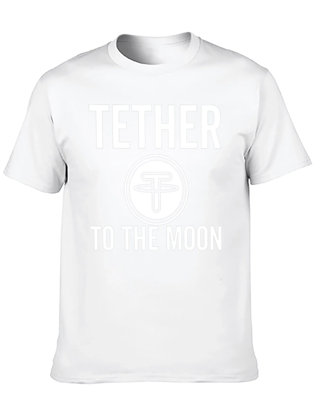 Tether to the Moon Crypto T-Shirt - Black product image 9