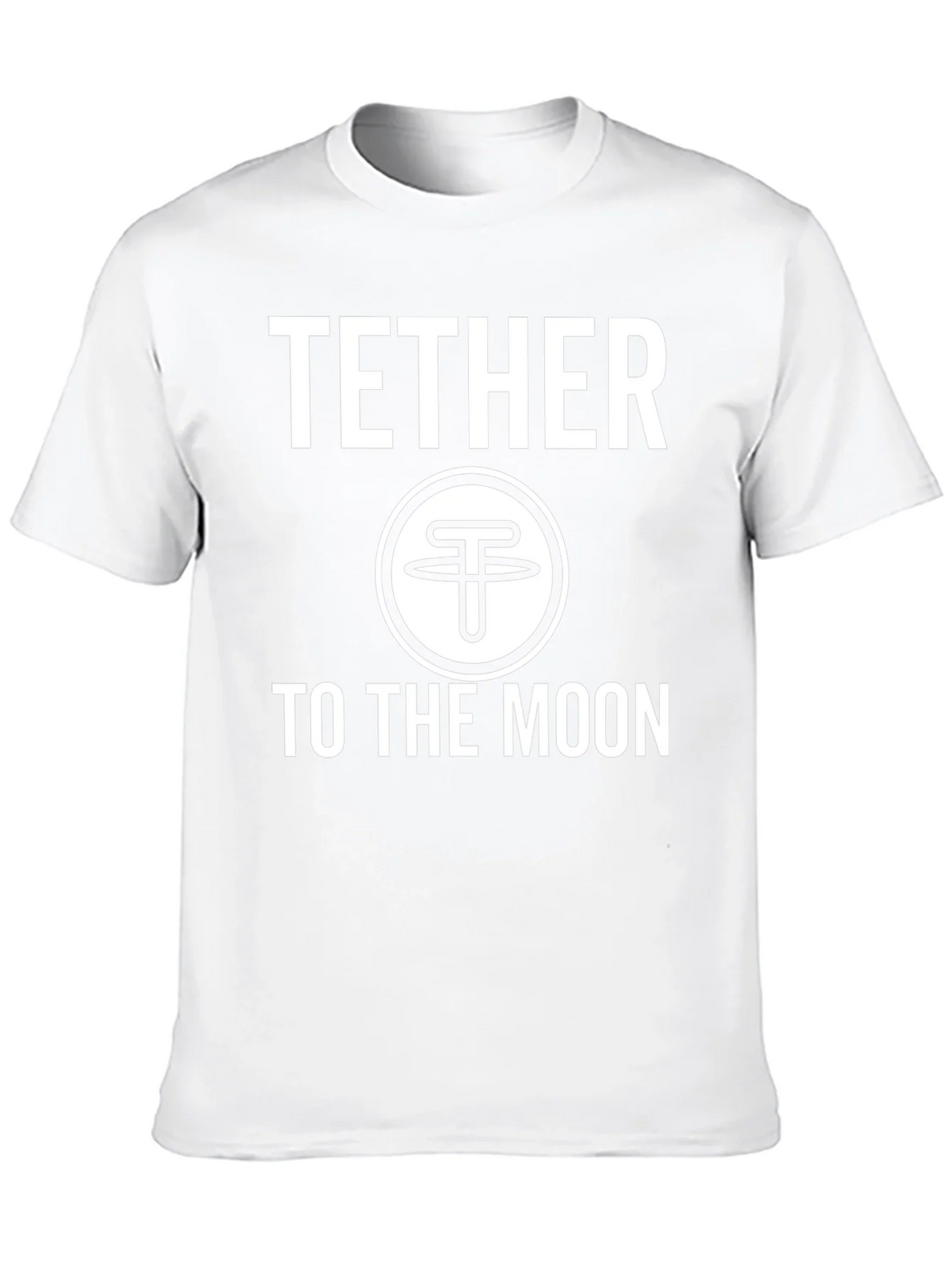 Tether to the Moon Crypto T-Shirt - Black product image 9