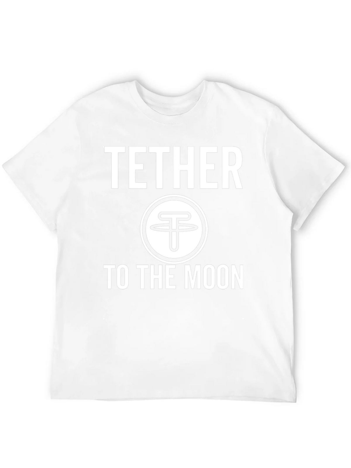 Tether to the Moon Crypto T-Shirt - Black product image 11