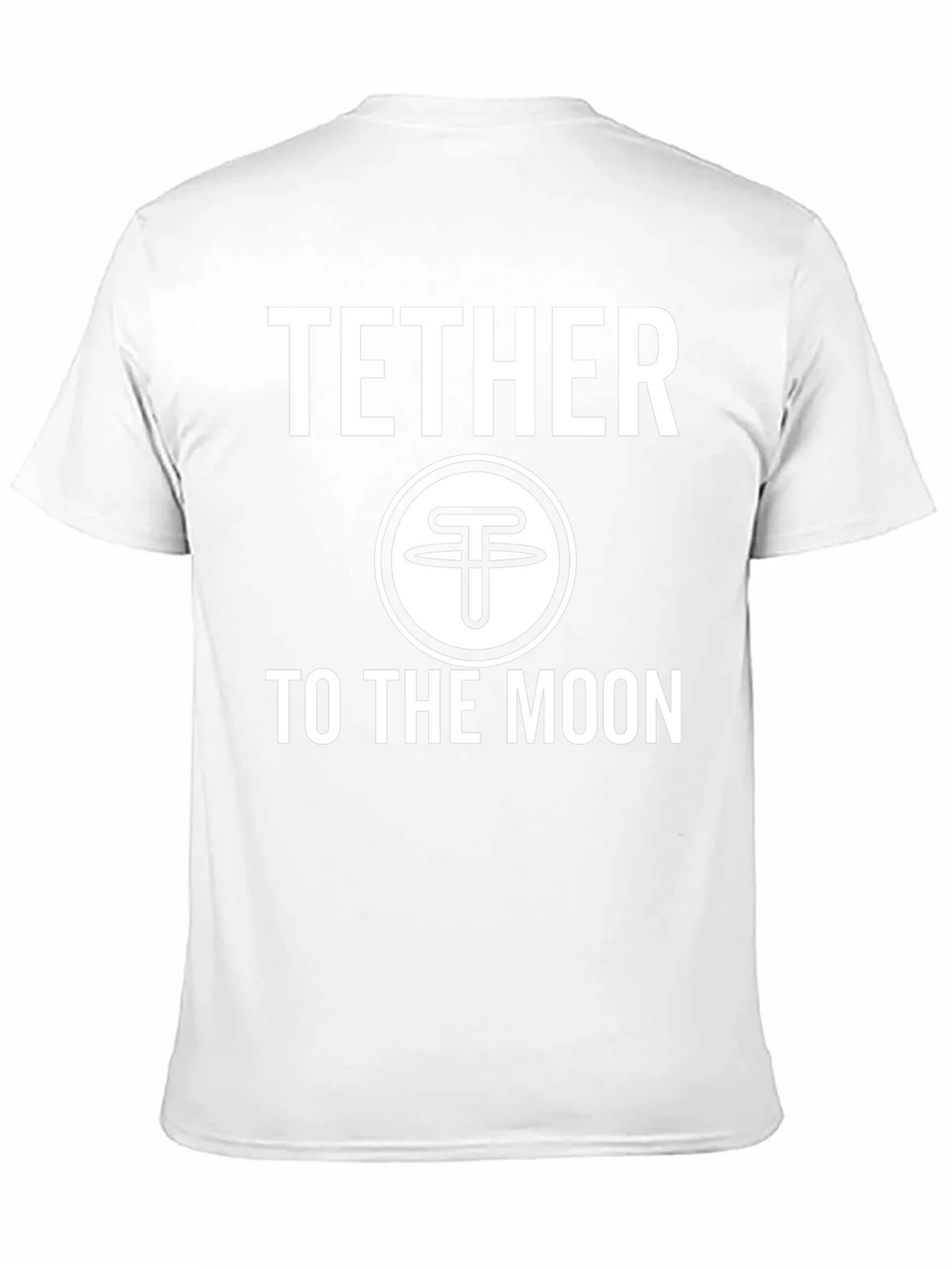 Tether to the Moon Crypto T-Shirt - Black product image 10