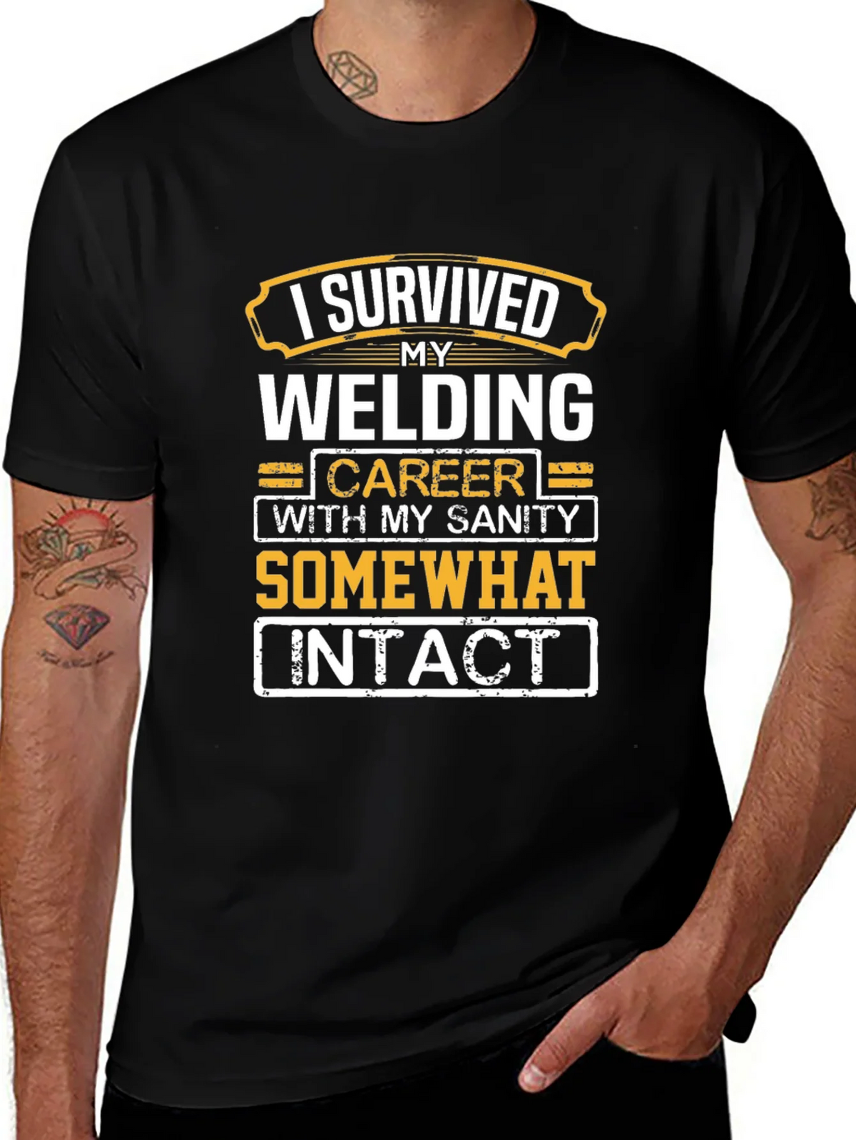 Welding Career Survivor T-Shirt product image 1