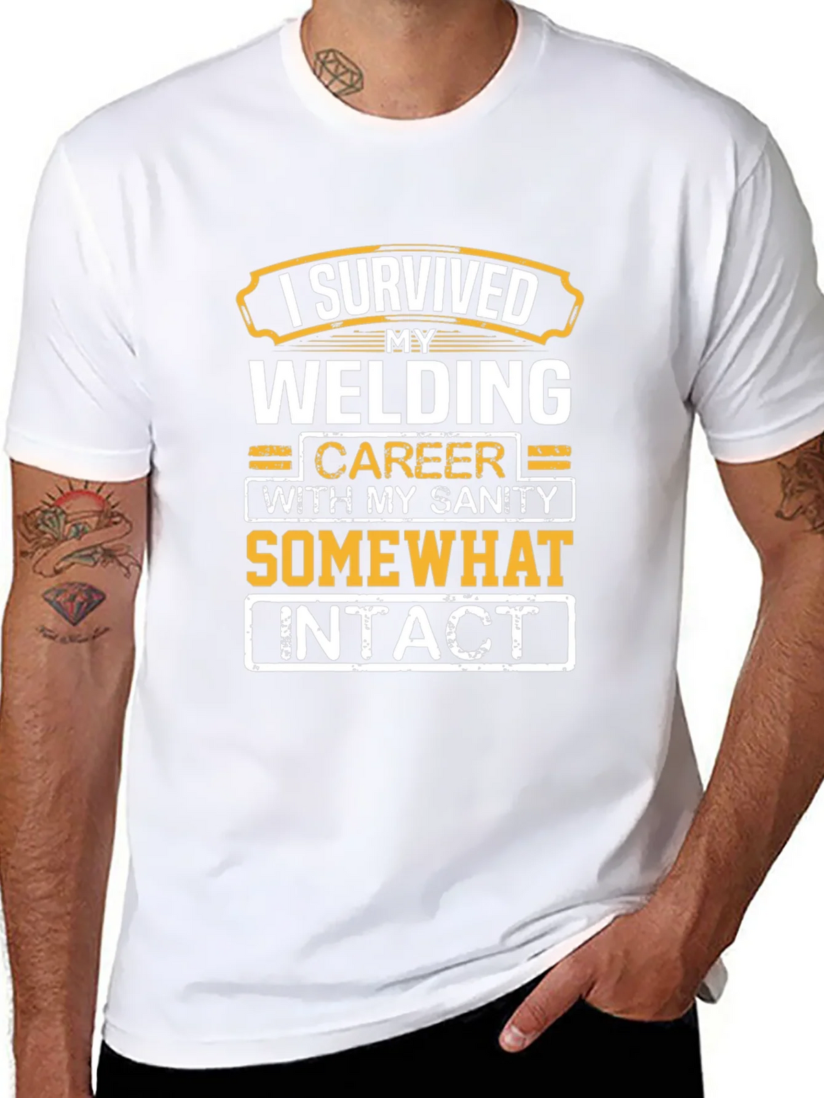 Welding Career Survivor T-Shirt product image 7