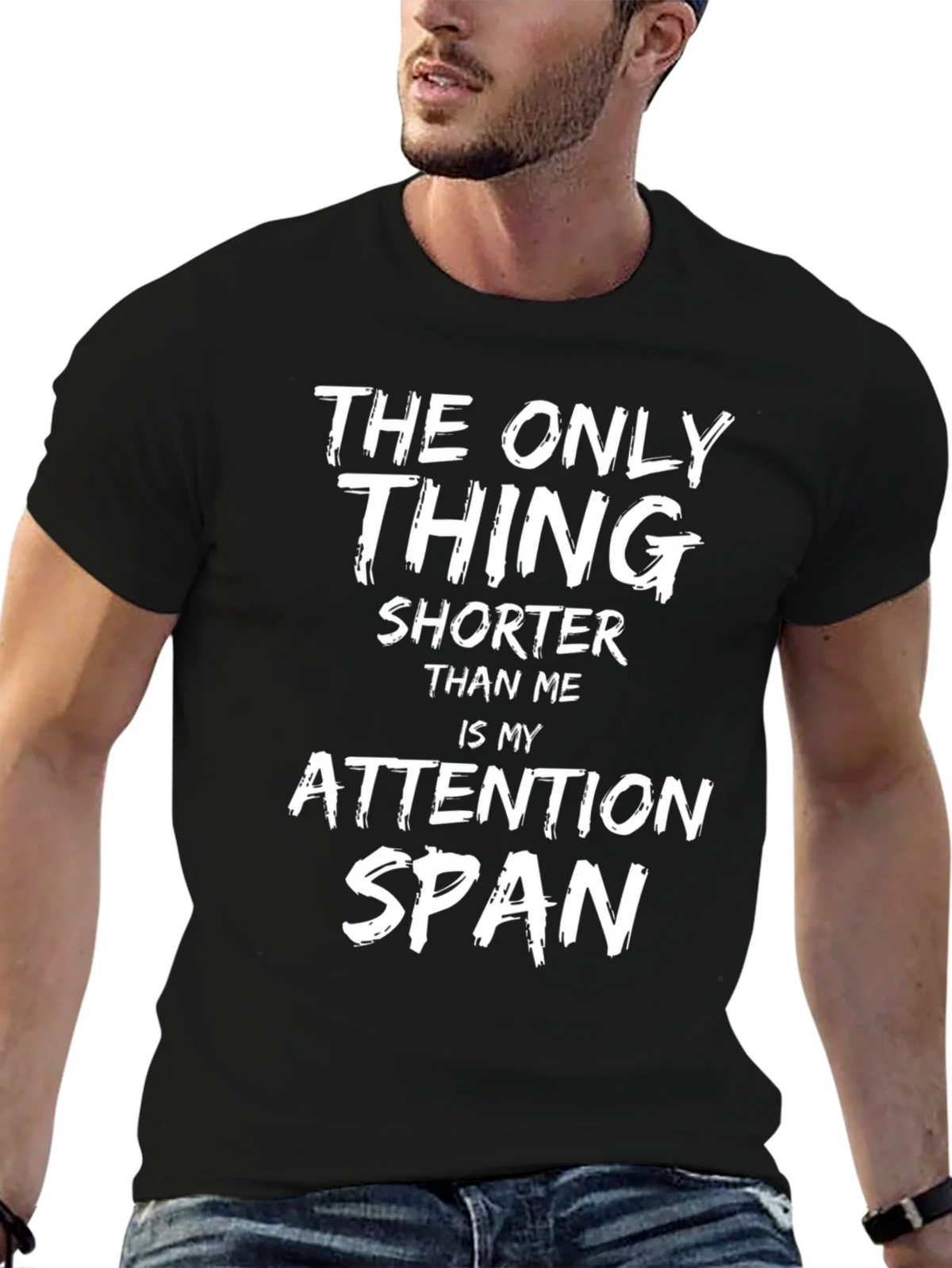 Funny Attention Span Graphic Tee product image 3
