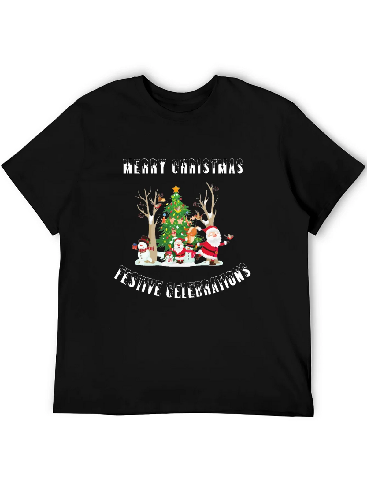 Merry Christmas Festive Celebrations T-Shirt product image 5